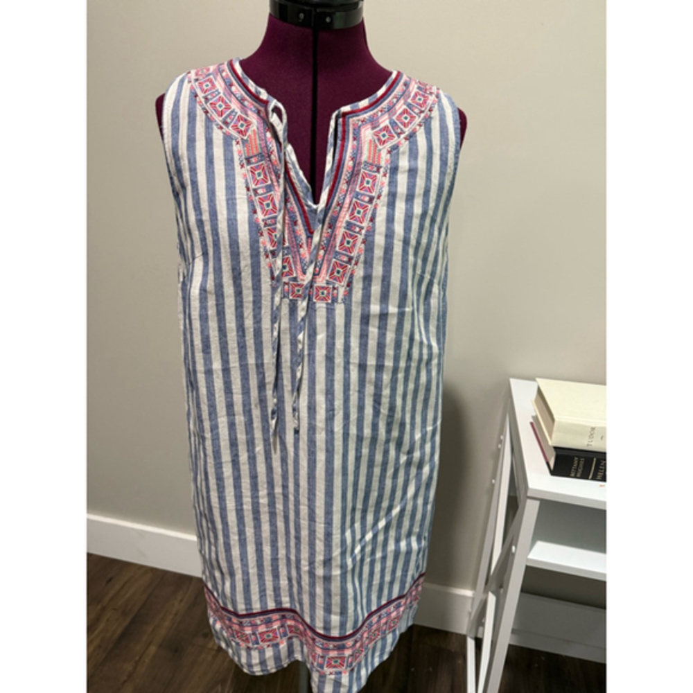 🌟SALE Linen Dress Artisan NY Medium